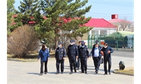 乌兰察布市安全生产联合督查组莅临天宇汇景集团集宁园区检查工作